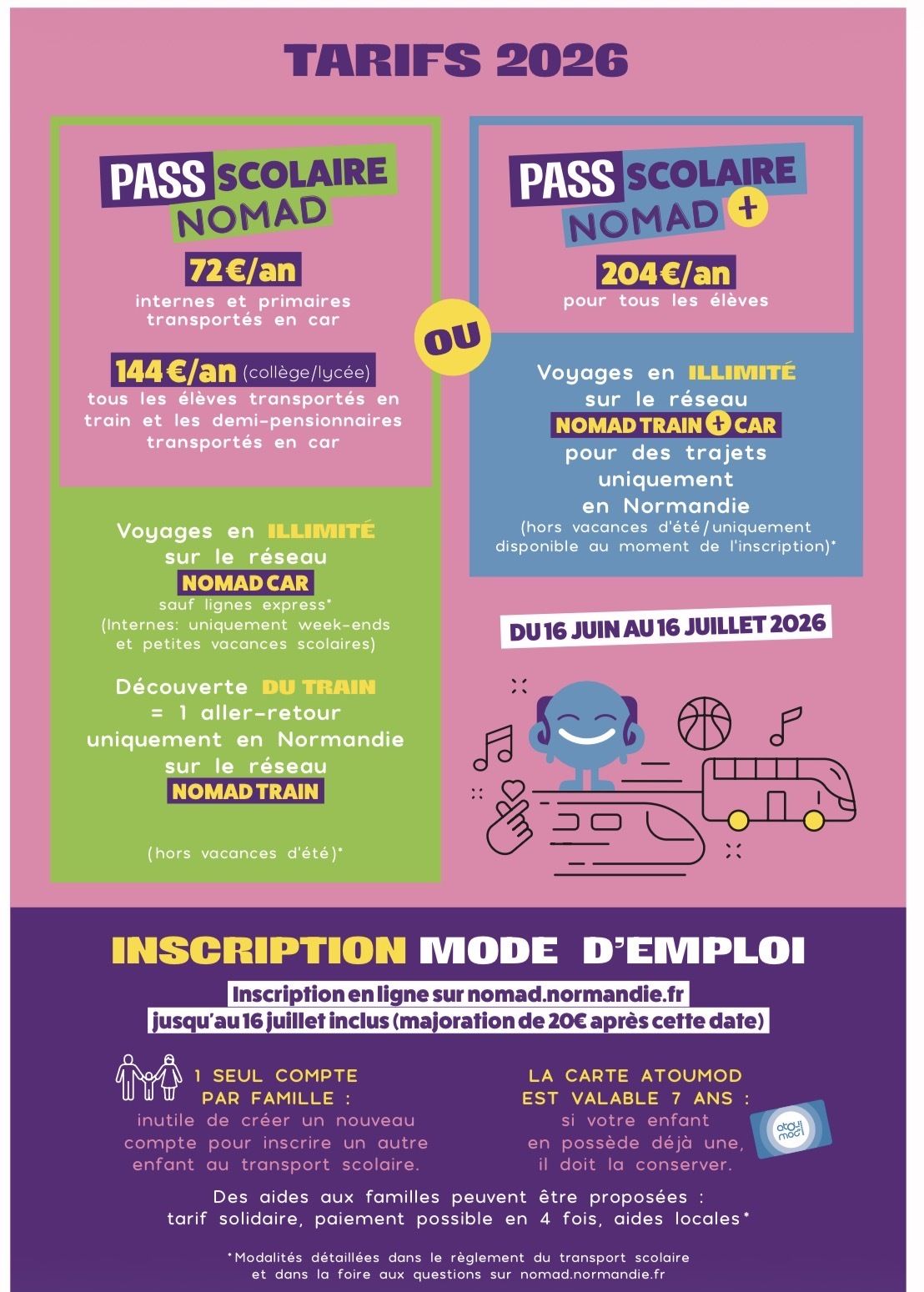 Illustration de l'article TRANSPORTS SCOLAIRES 2026