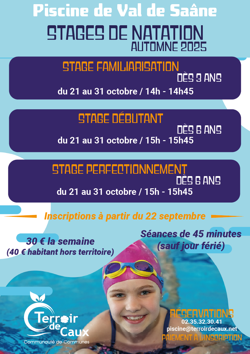 Stages de natation