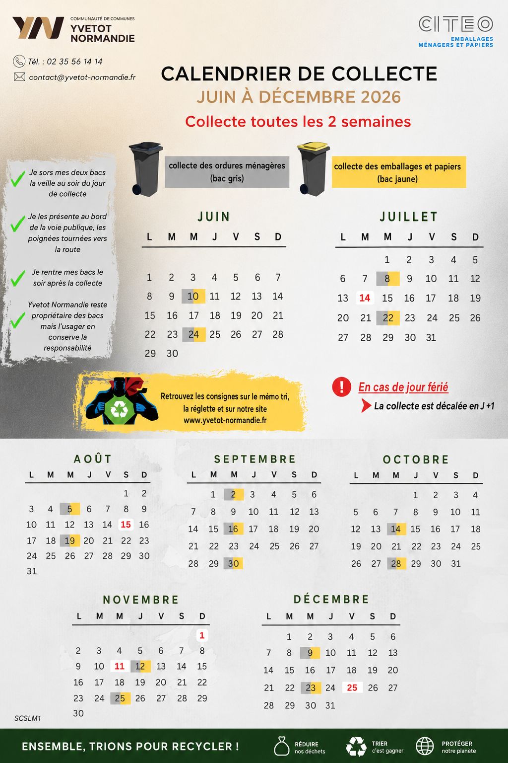 INFO COLLECTE DES DECHETS