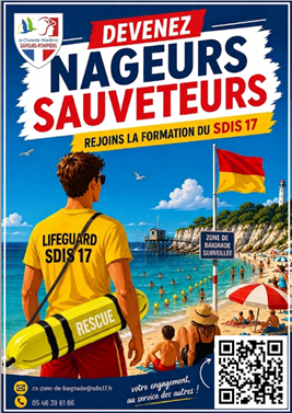DEVENEZ SAUVETEURS NAGEURS SDIS17