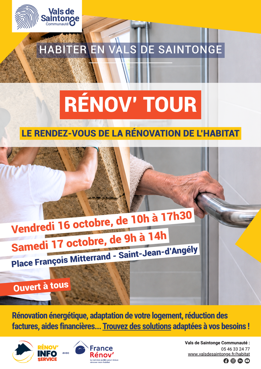 Le Rénov' Tour vient à votre rencontre