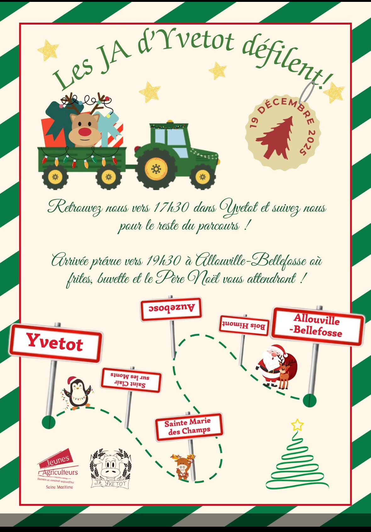 Illustration de l'article Parade de Noël avec les Jeunes Agriculteurs